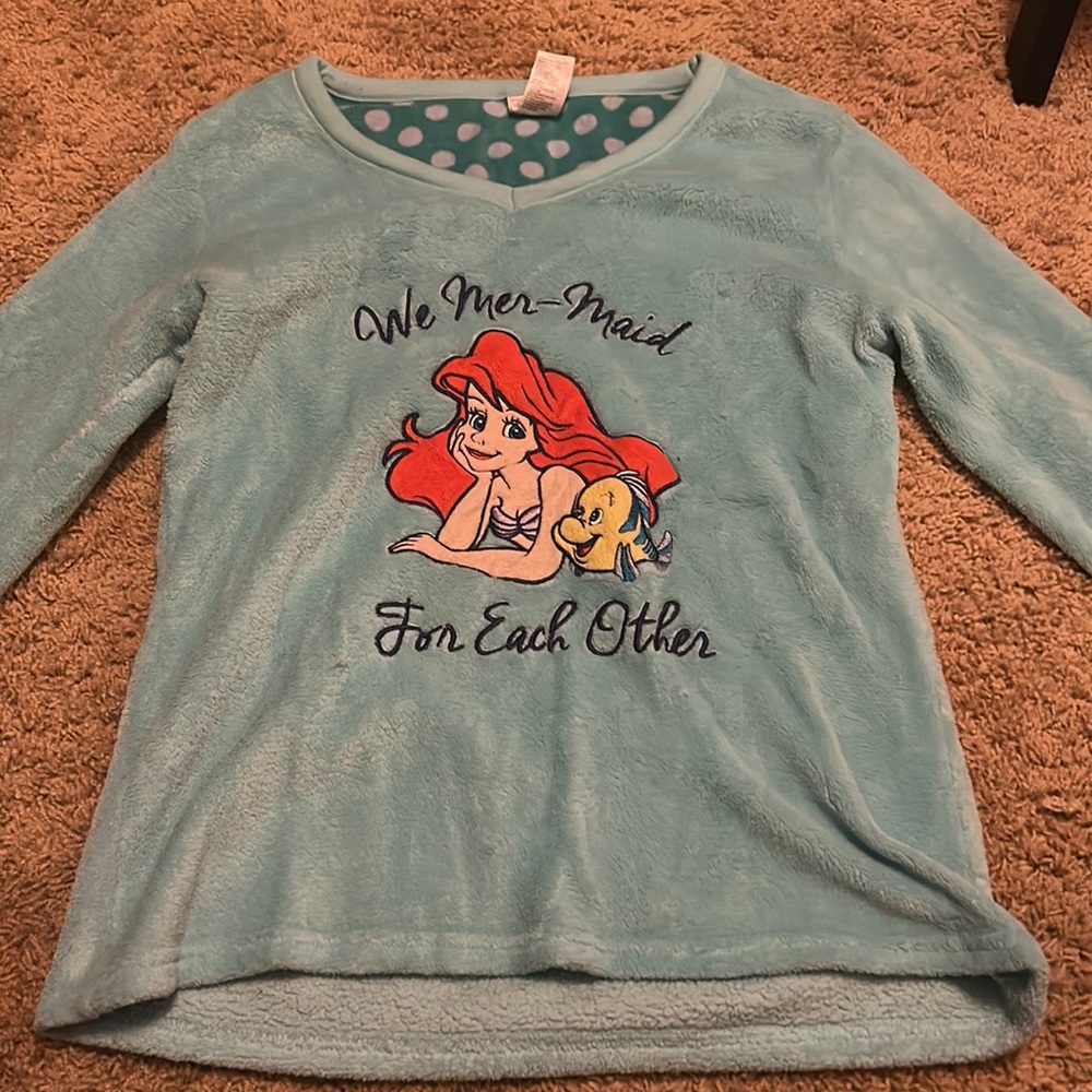 Little Mermaid PJ Top